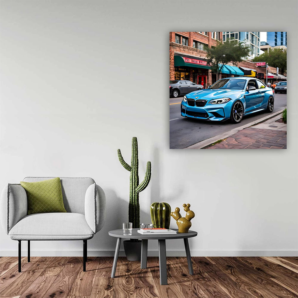 Blue BMW M2 in Austin, TX - Sporty and Dynamic Ride