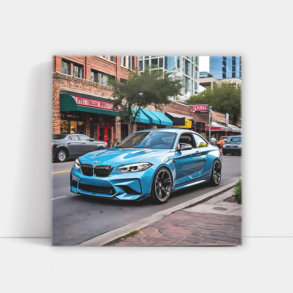 Blue BMW M2 in Austin, TX - Sporty and Dynamic Ride