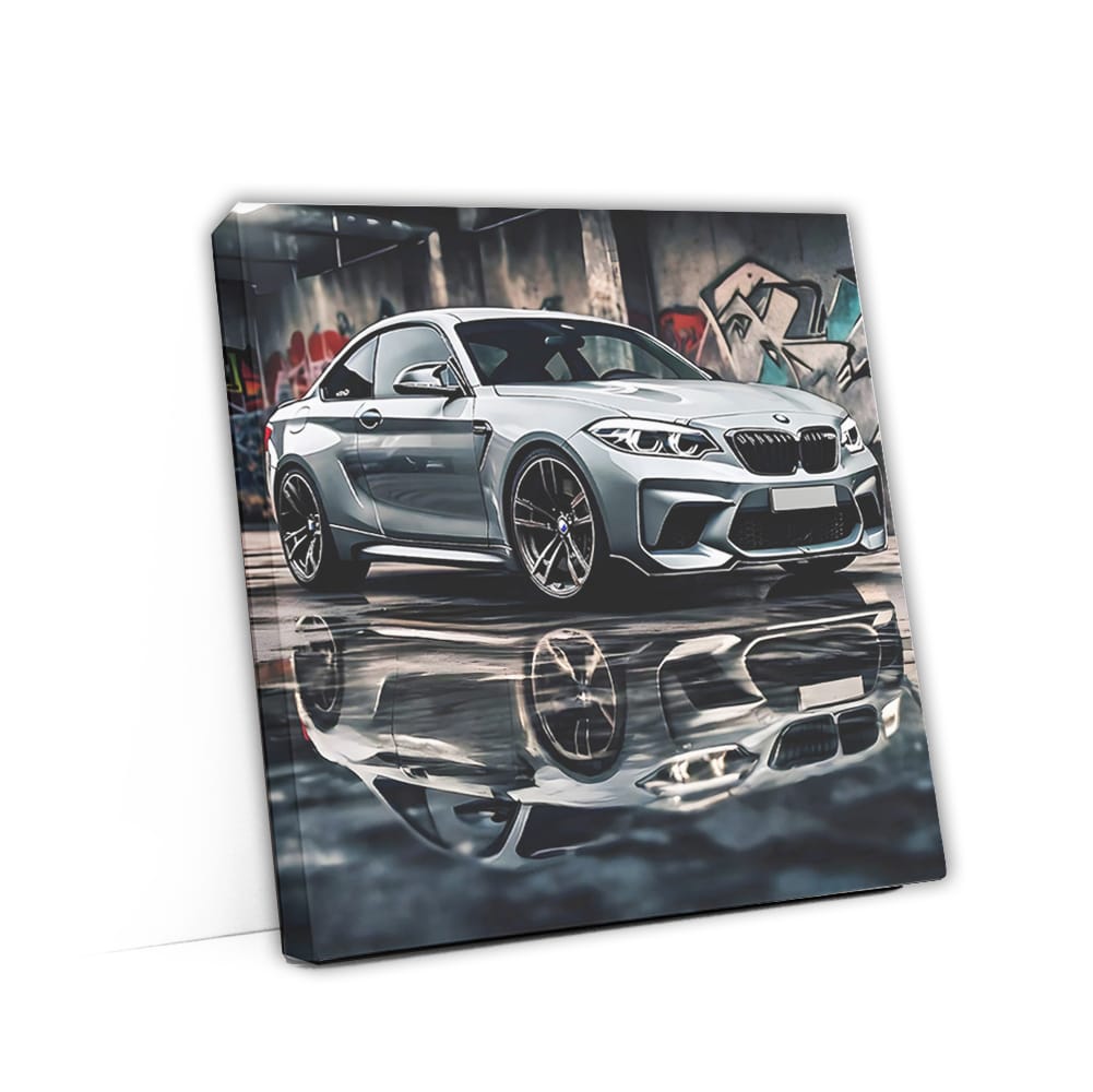 Bmw M2 Gray In Gett Wall Art