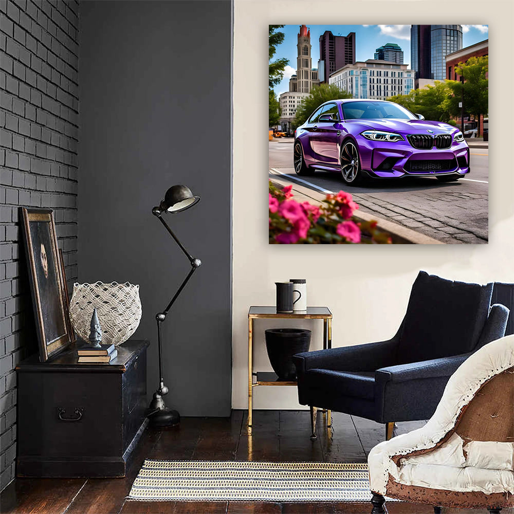 Purple BMW M2 in Columbus OH - Sporty and Stylish Ride