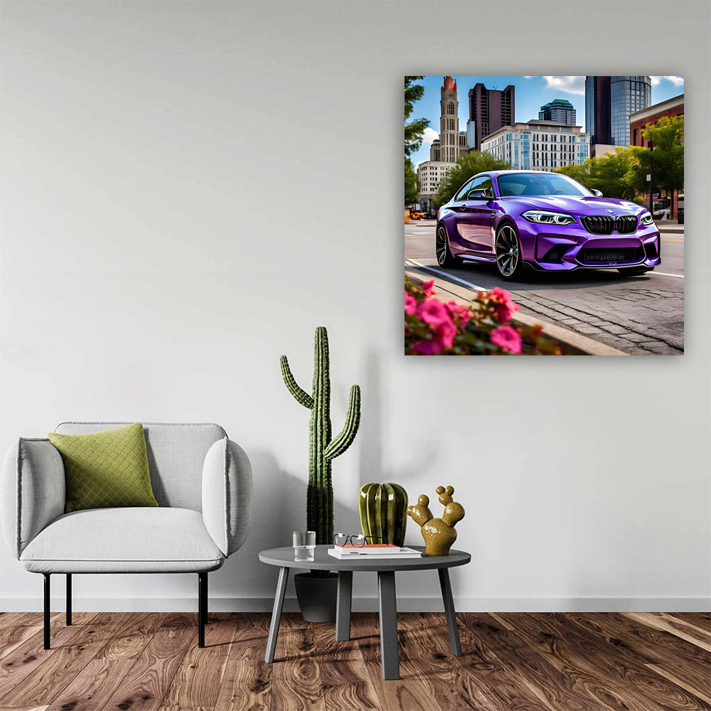 Purple BMW M2 in Columbus OH - Sporty and Stylish Ride