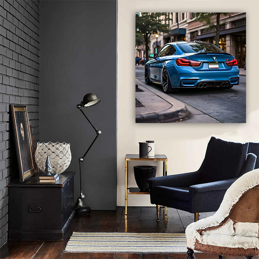 Blue BMW M4 in San Antonio TX - Power Meets Elegance