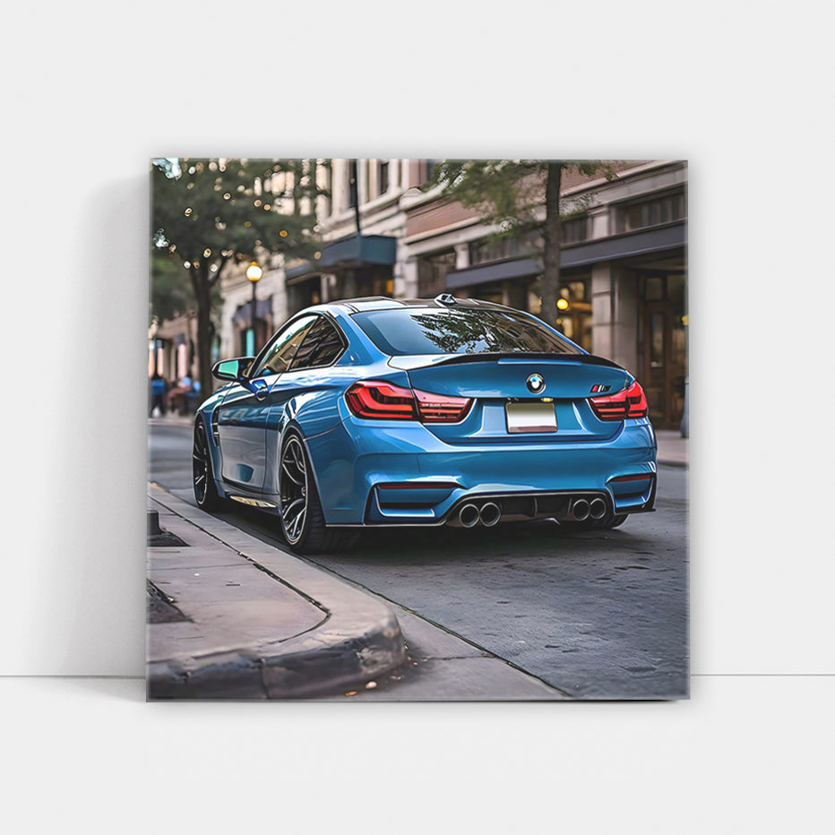 Blue BMW M4 in San Antonio TX - Power Meets Elegance