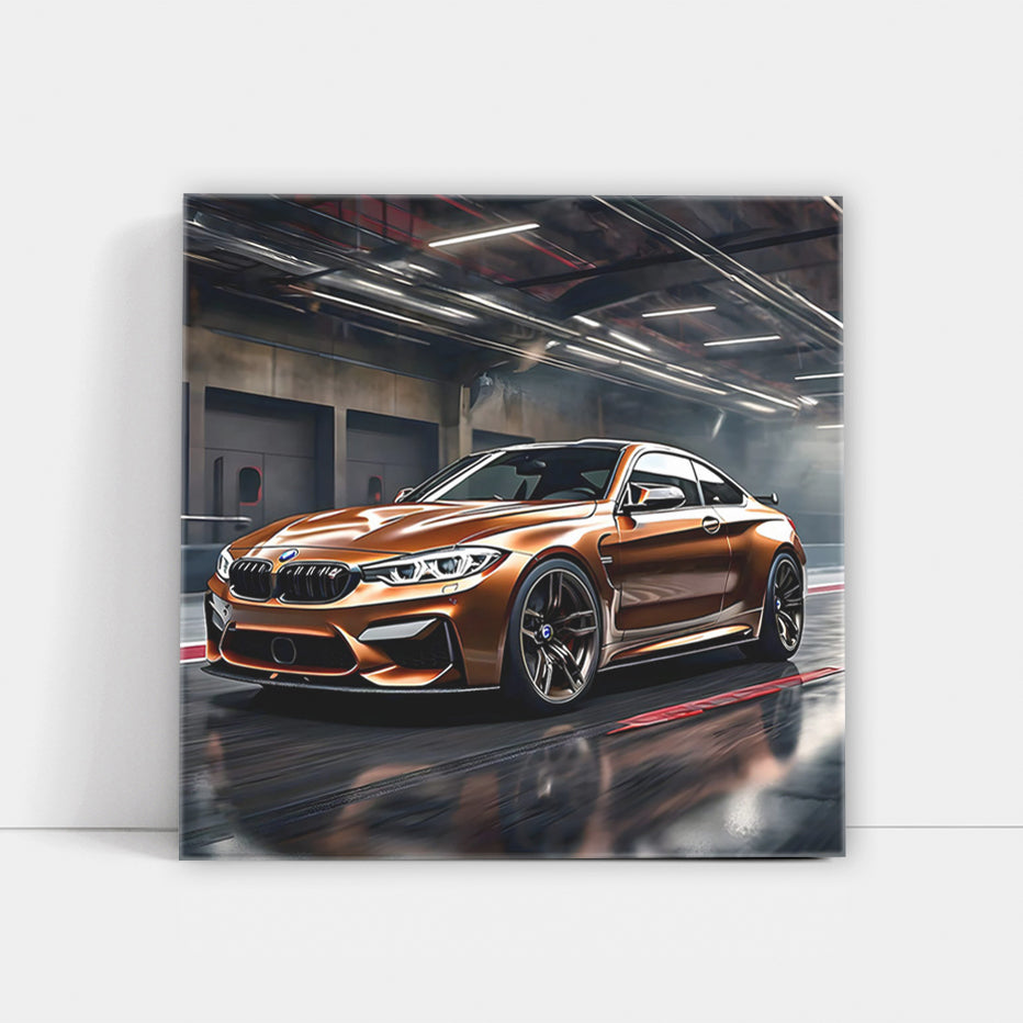 BMW M4 in Rich Brown - Elegance Meets Power