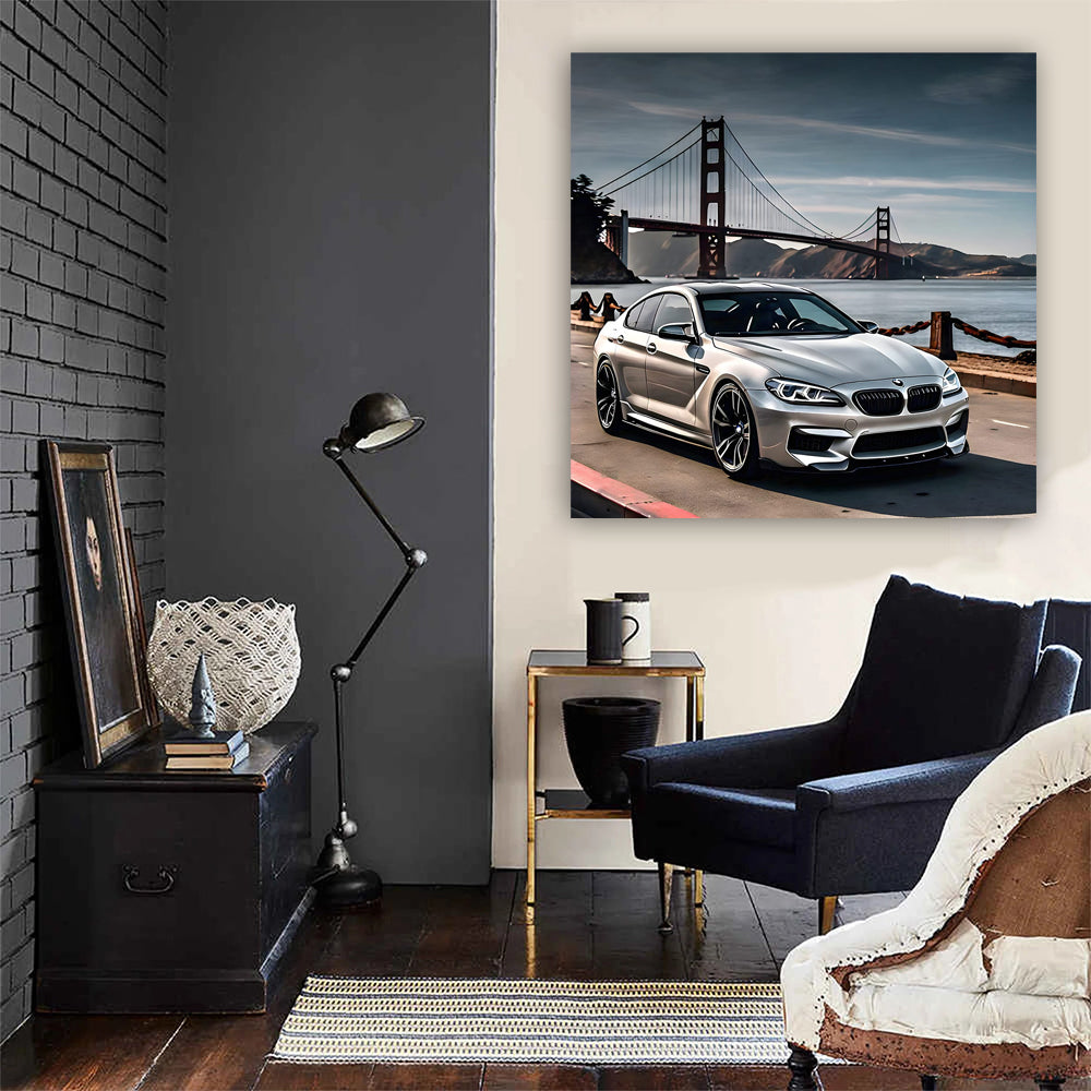Silver BMW M6 in San Francisco, CA - Sleek and Powerful Ride