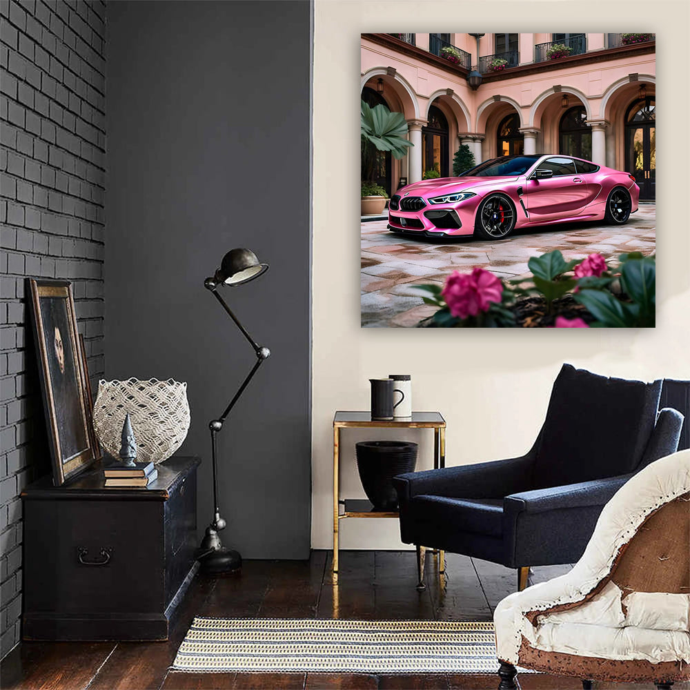 Pink BMW M8 in Jacksonville, FL: Bold and Stylish Drive
