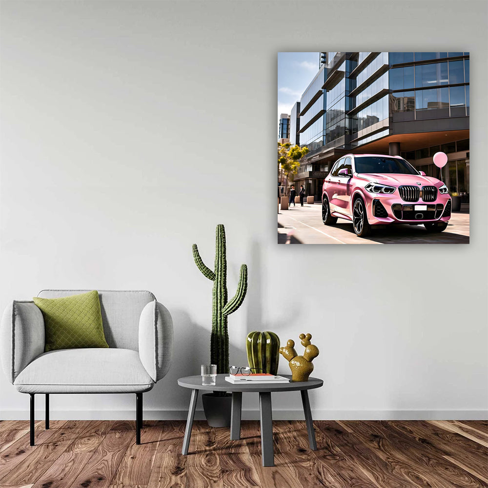 Pink BMW X5 in San Diego, CA - Bold and Stylish Ride
