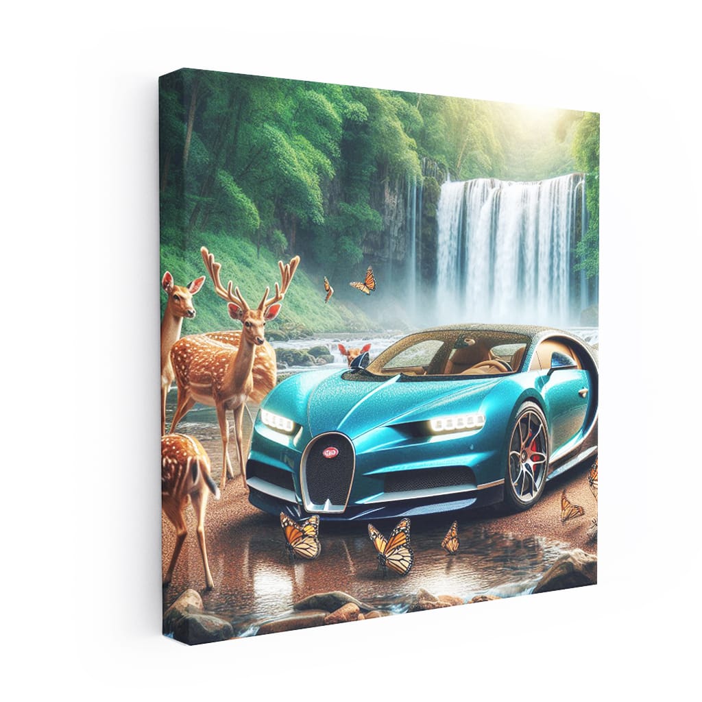 Bugatti Chiron National Pa Wall Art