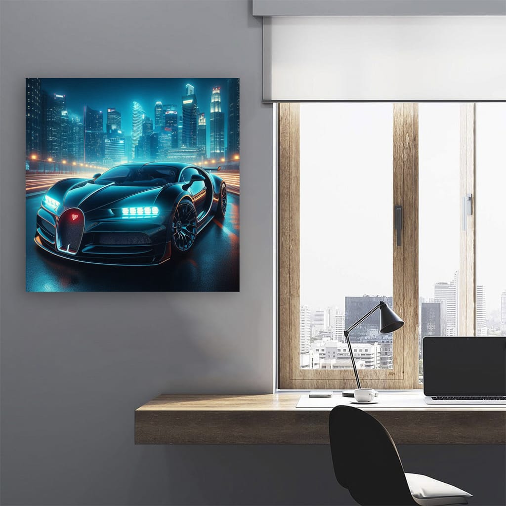 Bugatti La Voiture Noire Ne Wall Art