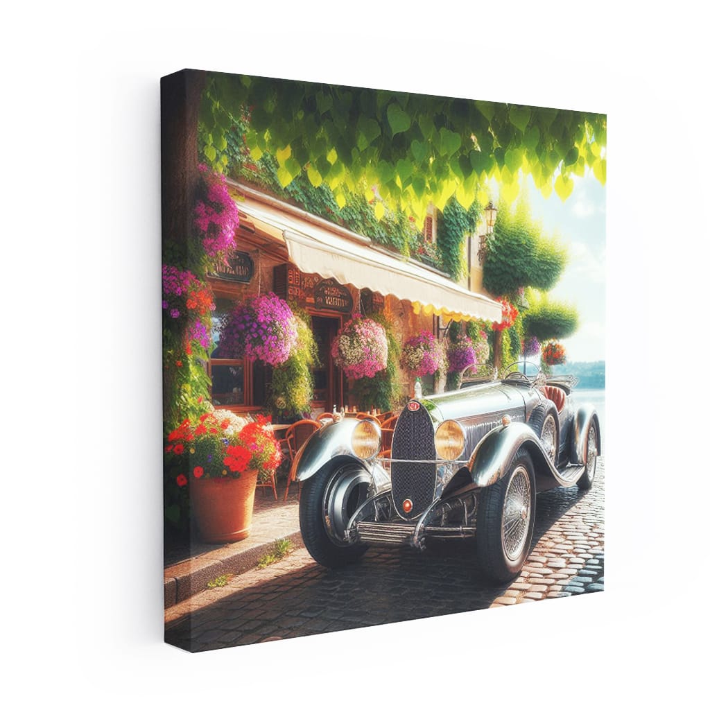 Bugatti Old Retro Sunny Weath Wall Art