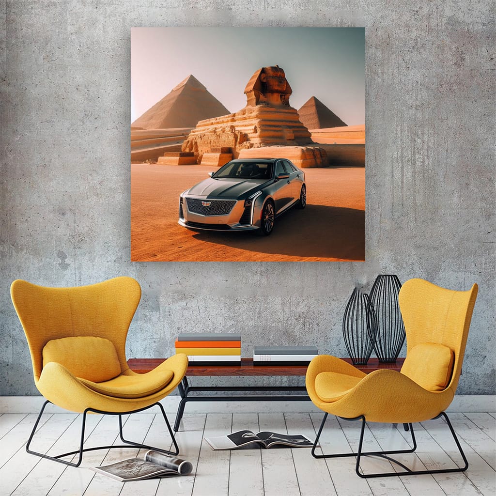 Cadillac Ct6 Egypt Wall Art