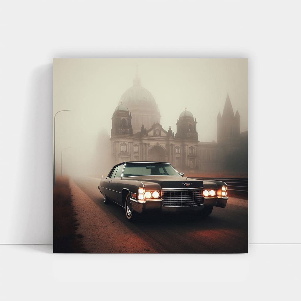 Cadillac Ct6 Fog Wall Art