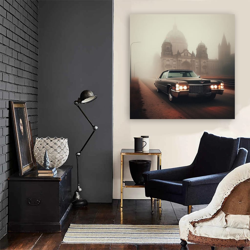 Cadillac Ct6 Fog Wall Art