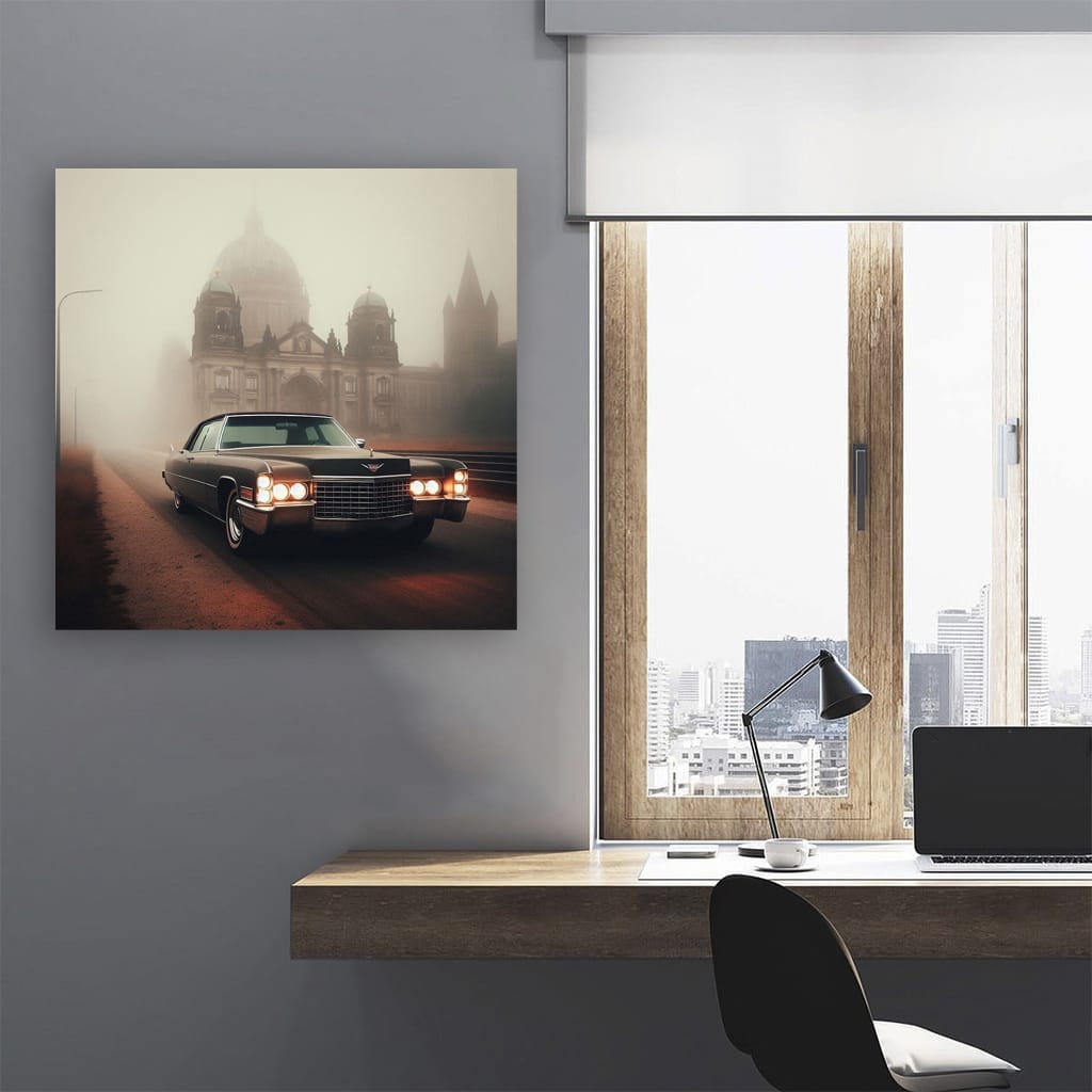 Cadillac Ct6 Fog Wall Art