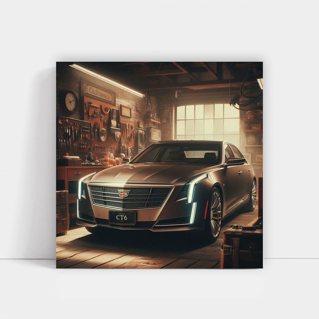 Cadillac Ct6 Gara Wall Art