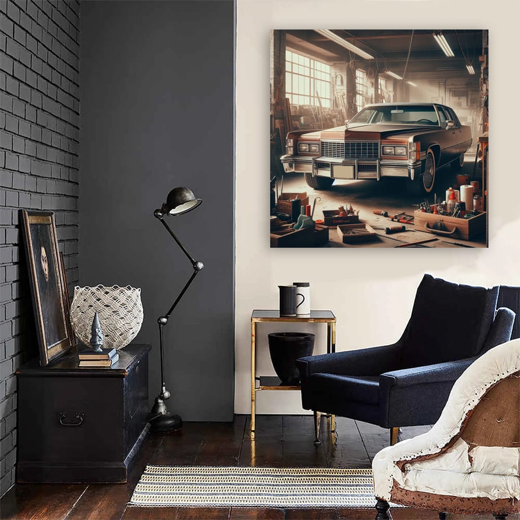 Cadillac Ct6 Garage Wall Art