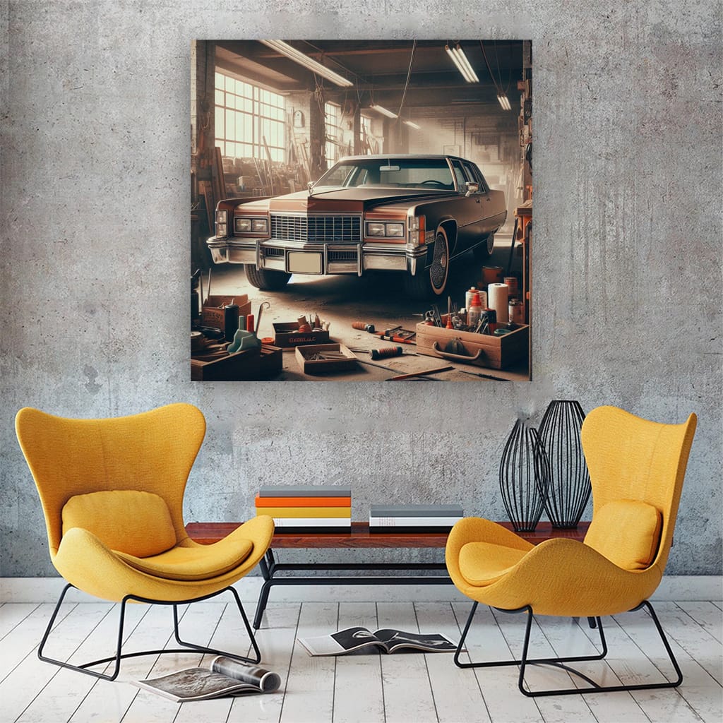 Cadillac Ct6 Garage Wall Art