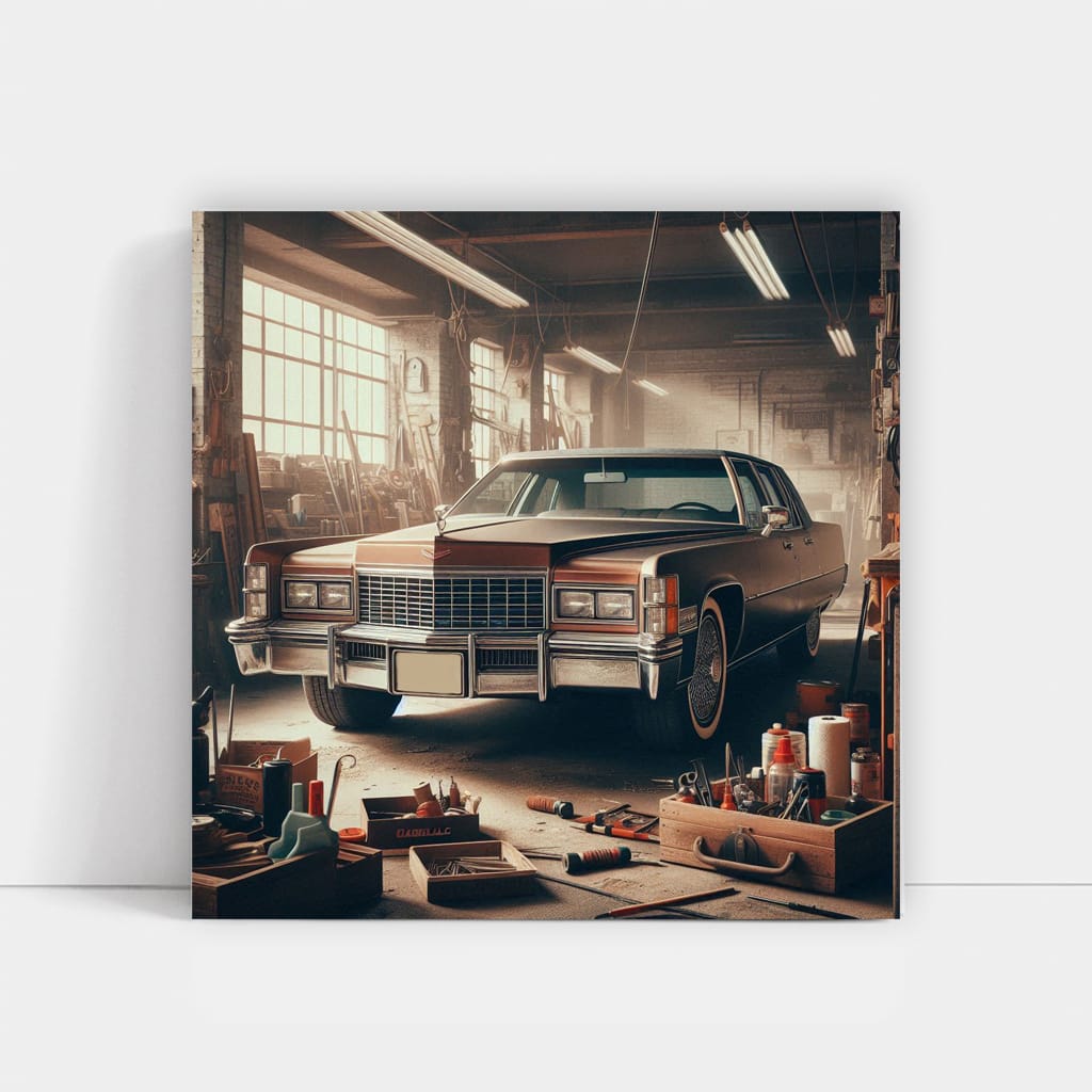 Cadillac Ct6 Garage Wall Art