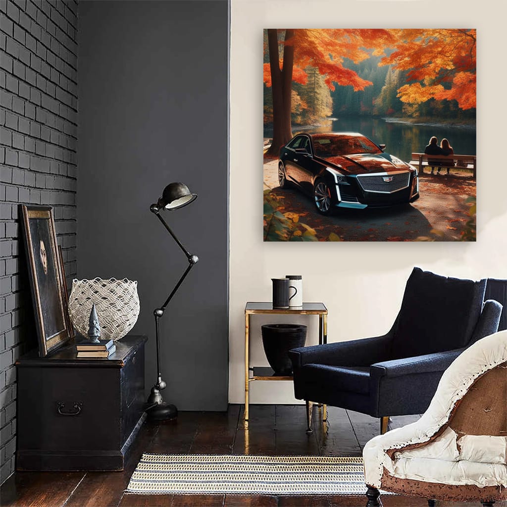 Cadillac Cts Riv Wall Art