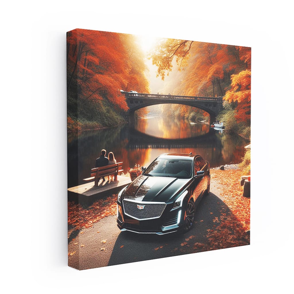 Cadillac Cts River Wall Art