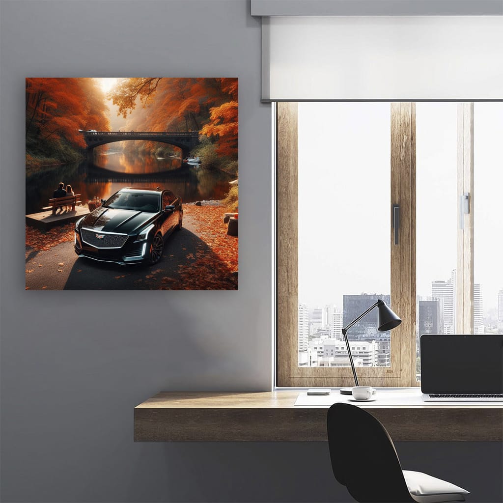 Cadillac Cts River Wall Art