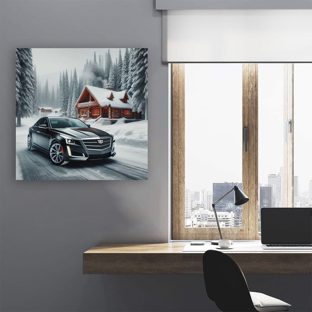 Cadillac CTS in Winter - Elegance Meets Performance