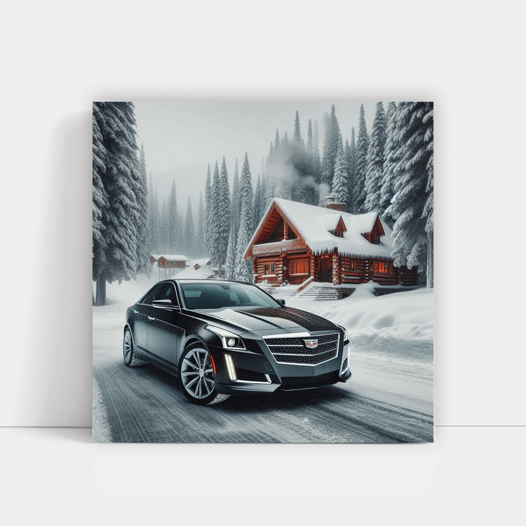 Cadillac CTS in Winter - Elegance Meets Performance