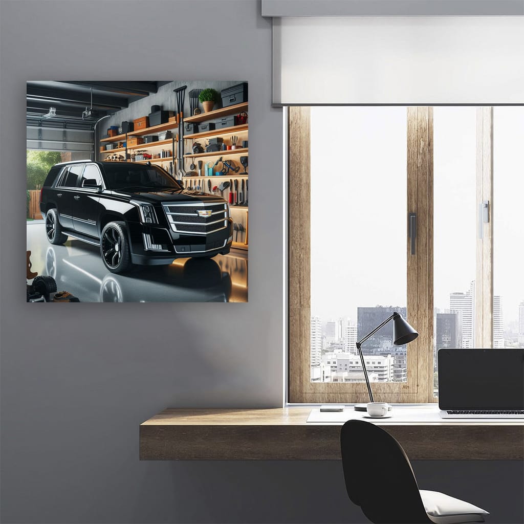 Cadillac Escalade in Garage: Luxury and Power in One