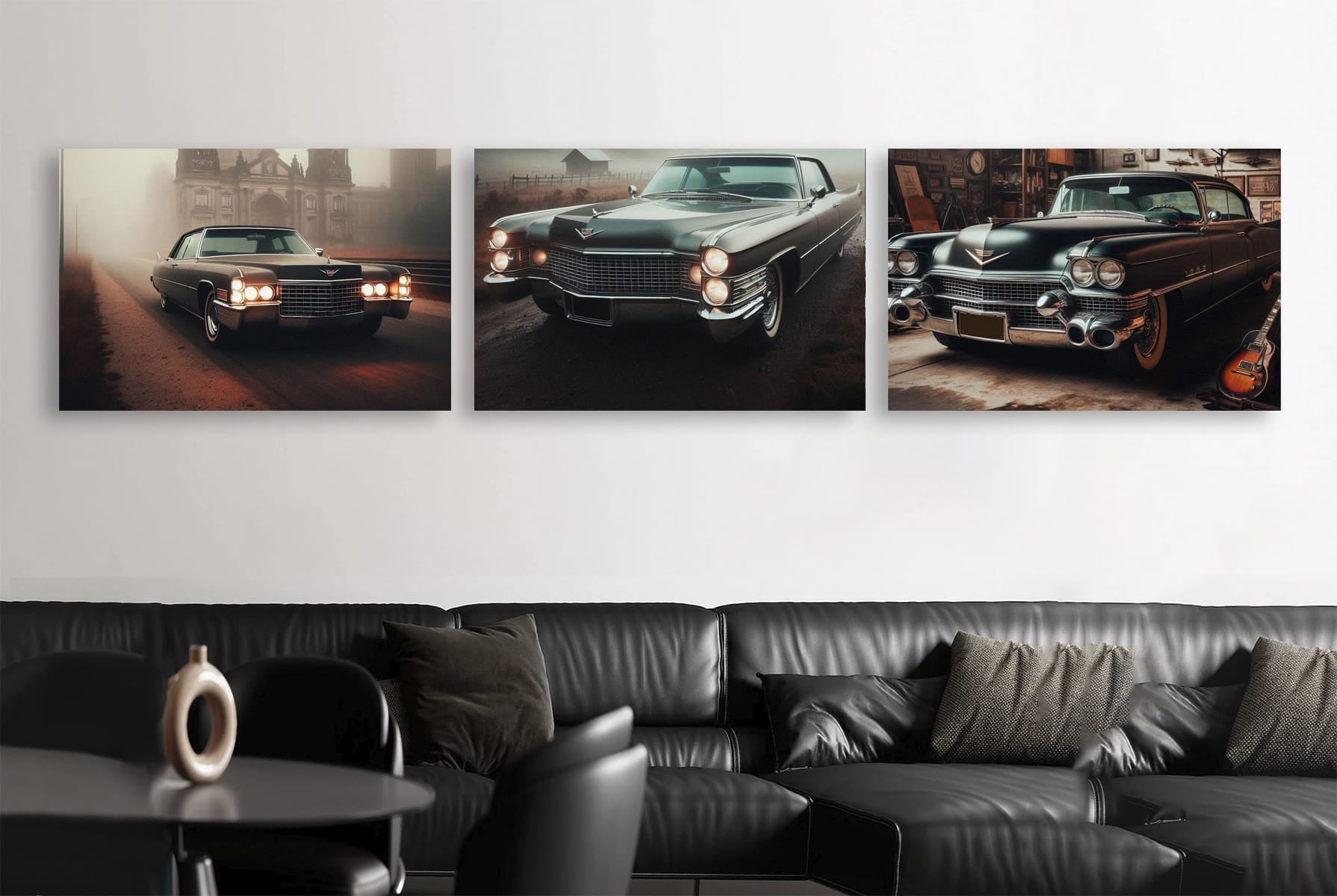 Cadillac Retro Set of 3