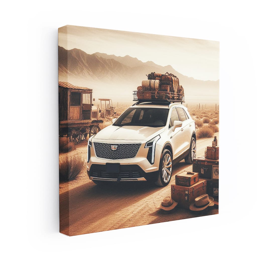 Cadillac Xt4 Dese Wall Art