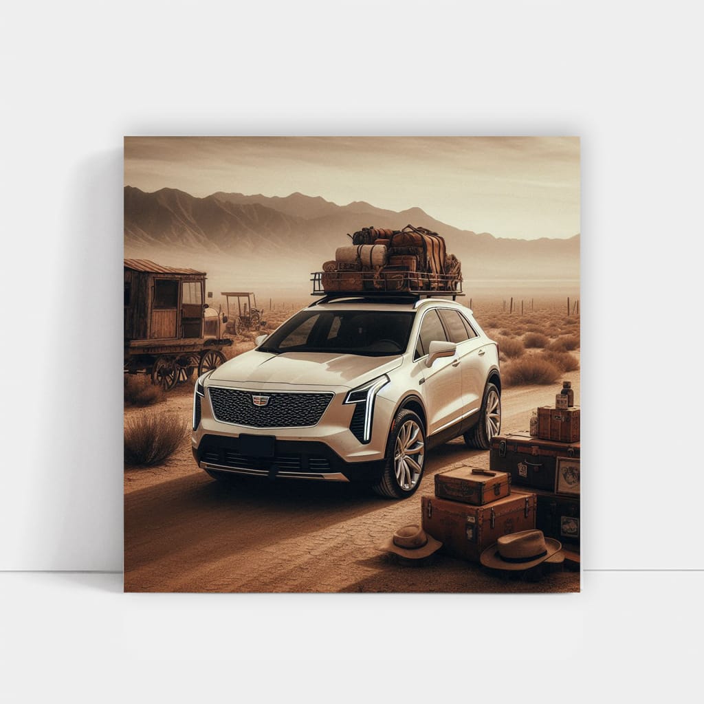 Cadillac Xt4 Dese Wall Art