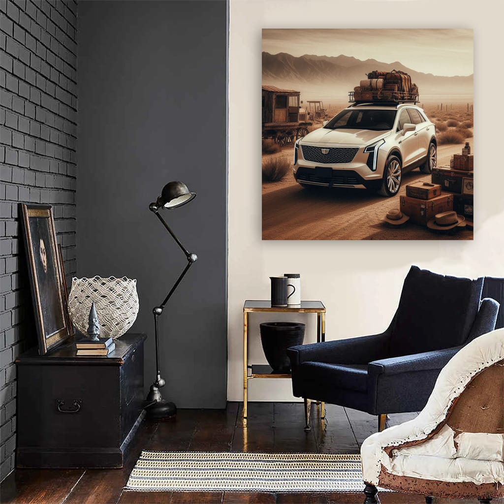 Cadillac Xt4 Dese Wall Art