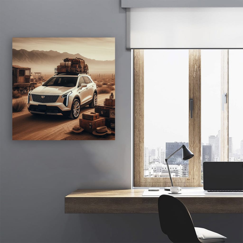 Cadillac Xt4 Dese Wall Art