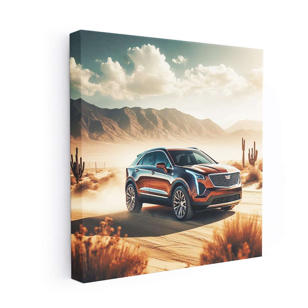 Cadillac Xt4 Desert Wall Art