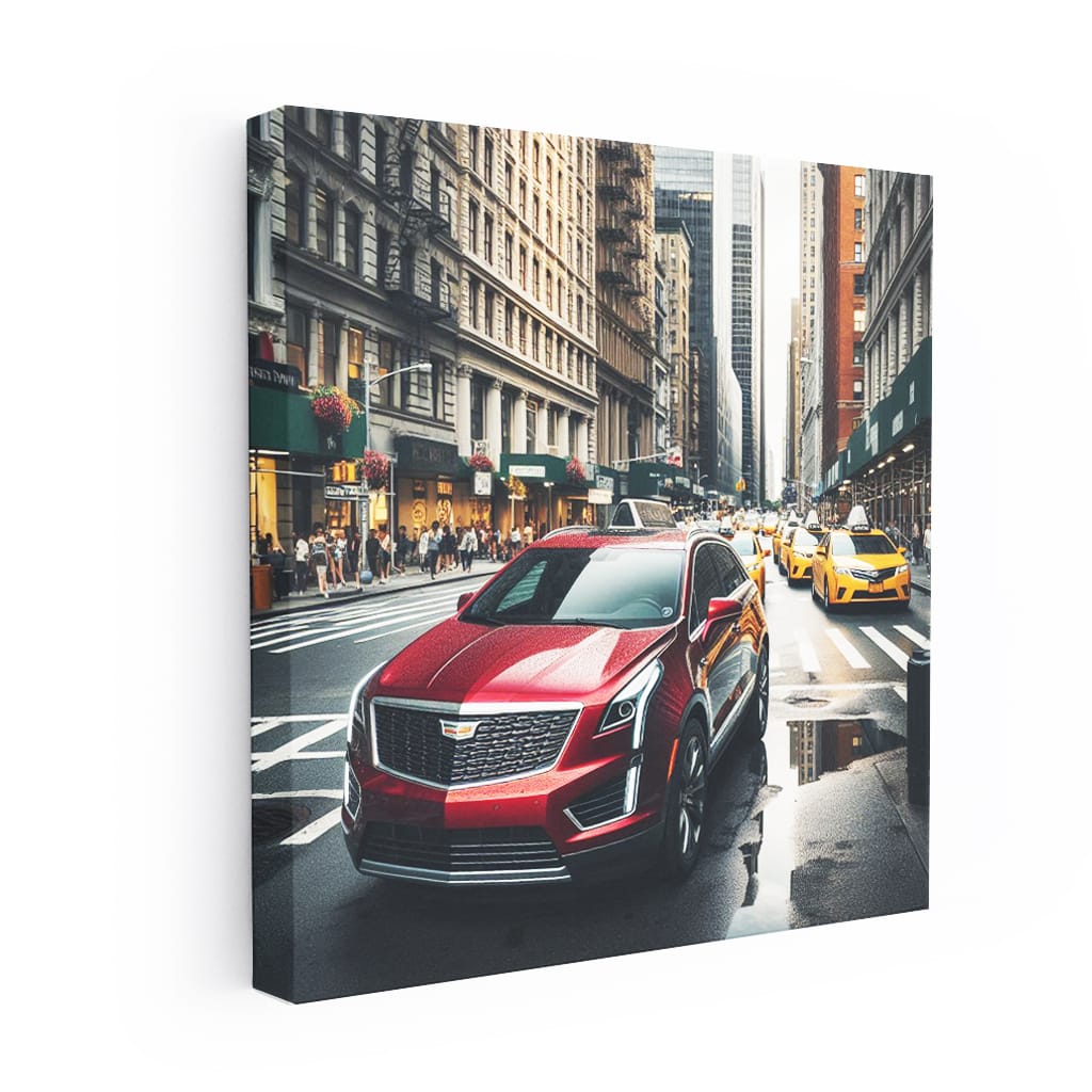 Cadillac Xt4 New York Wall Art