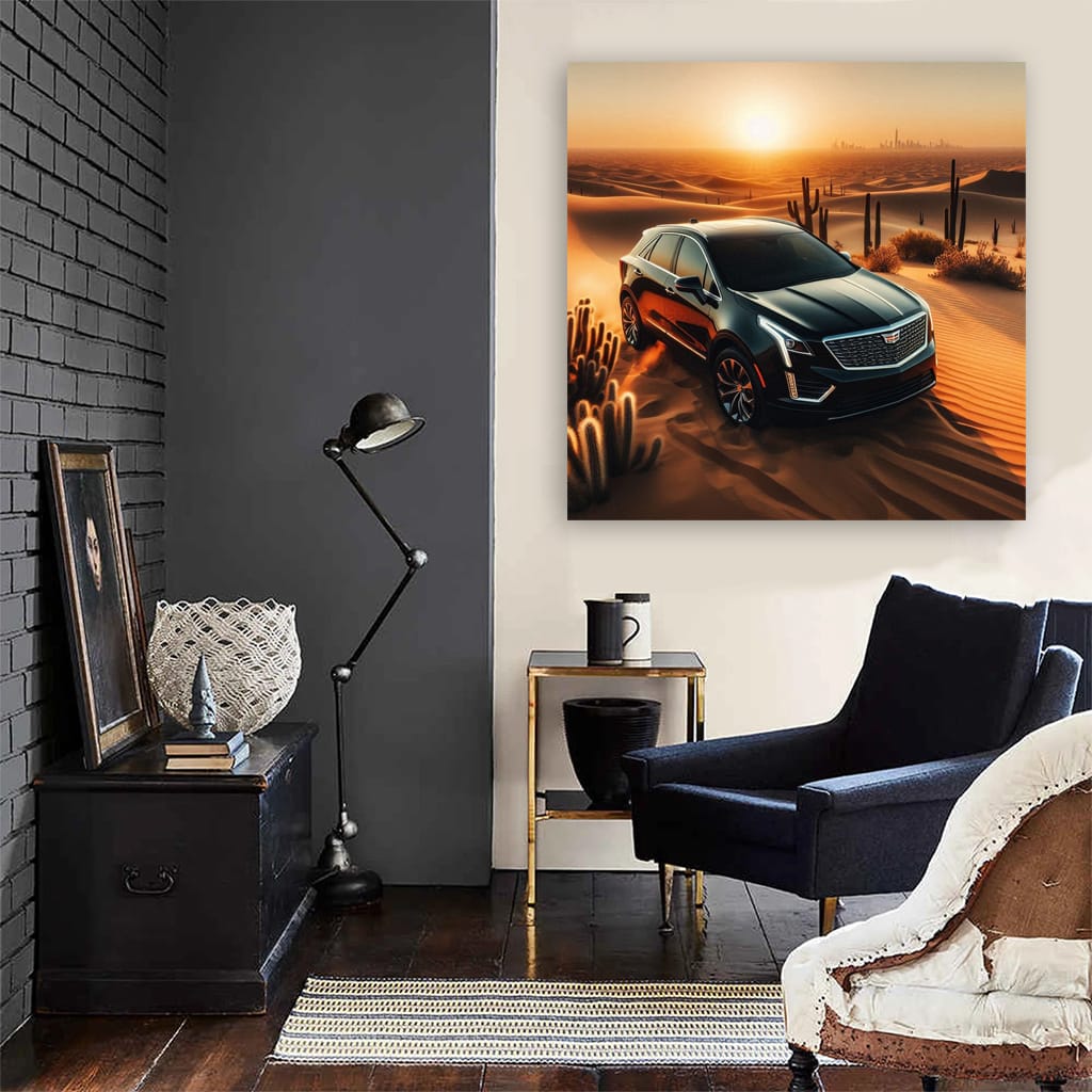 Cadillac XT5 in Desert - Luxury Meets Versatility