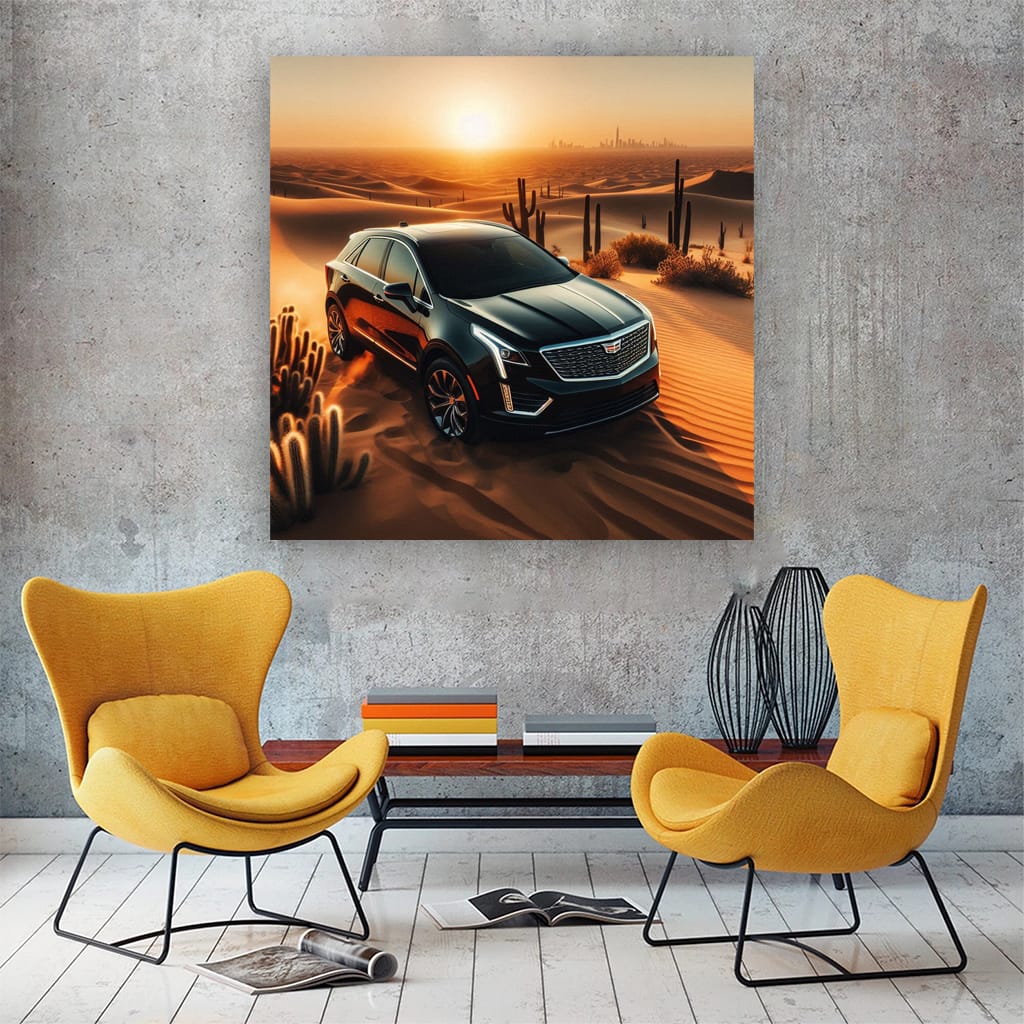 Cadillac Xt5 Dese Wall Art