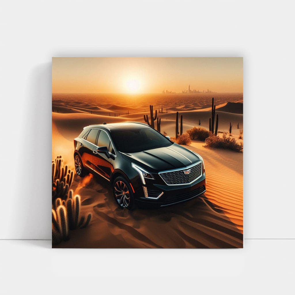 Cadillac XT5 in Desert - Luxury Meets Versatility