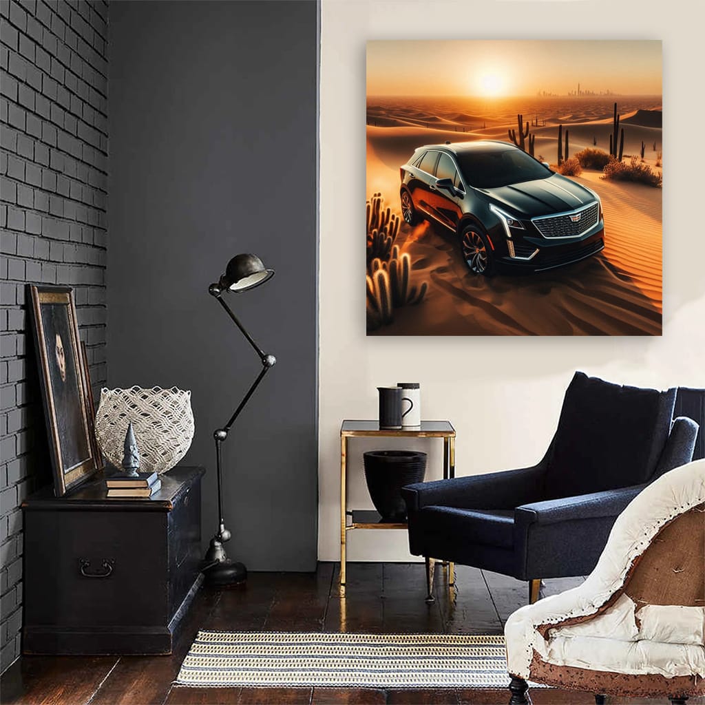 Cadillac Xt5 Dese Wall Art