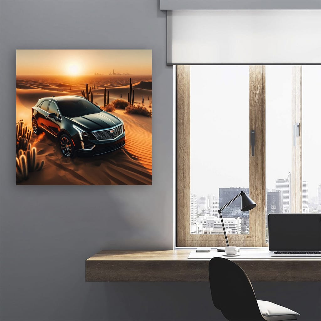 Cadillac Xt5 Dese Wall Art