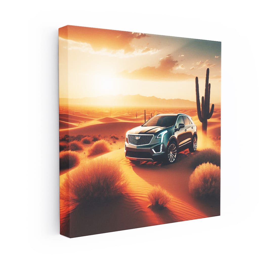 Cadillac Xt5 Desert Wall Art