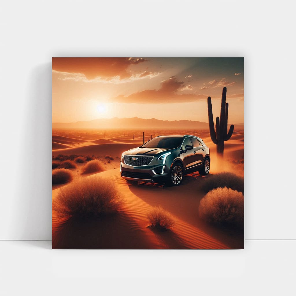 Cadillac Xt5 Desert Wall Art