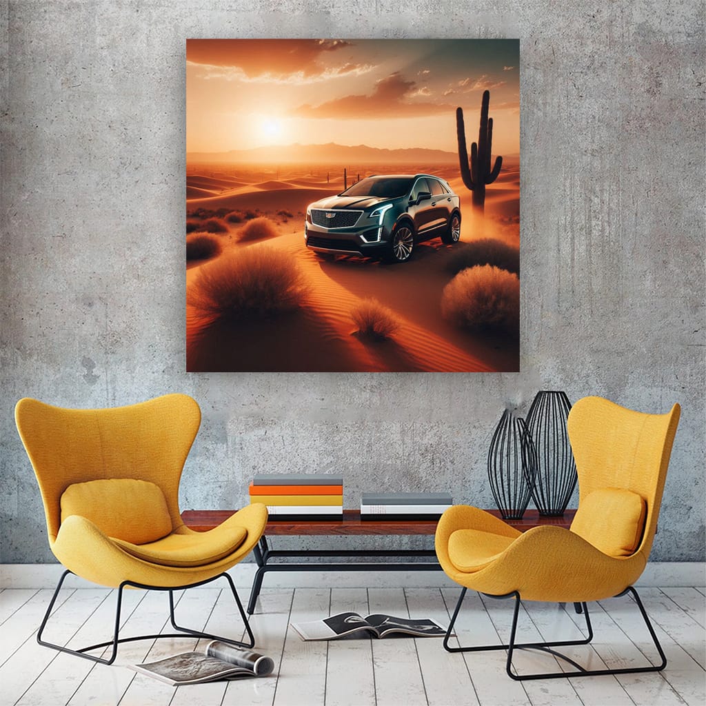 Cadillac XT5 Desert Adventure - Elegant Powerhouse