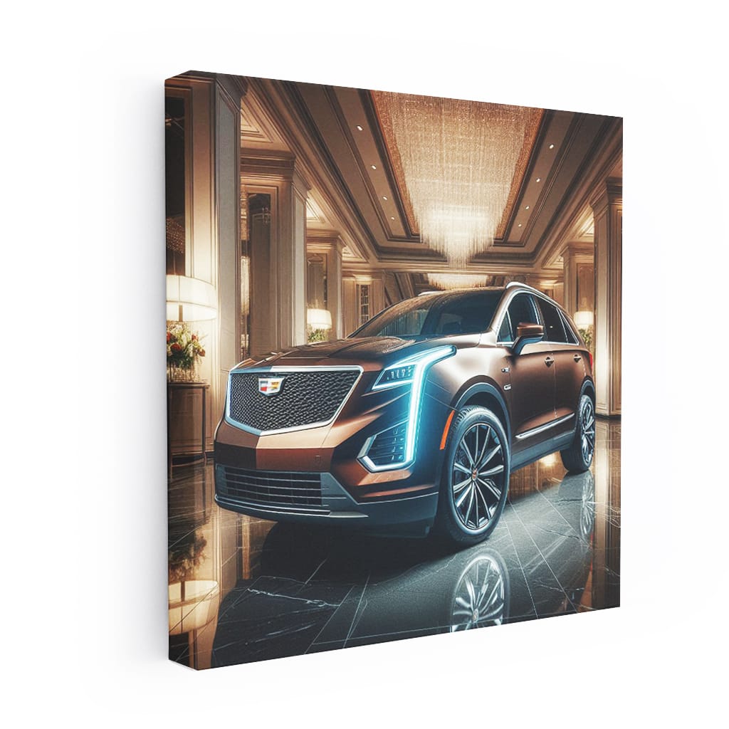 Cadillac Xt5 Parking Wall Art