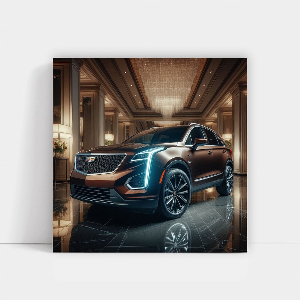 Cadillac Xt5 Parking Wall Art