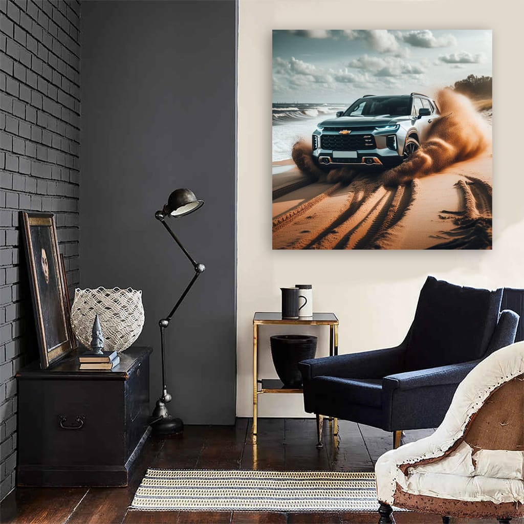 Chevrolet Blazer Drift Wall Art