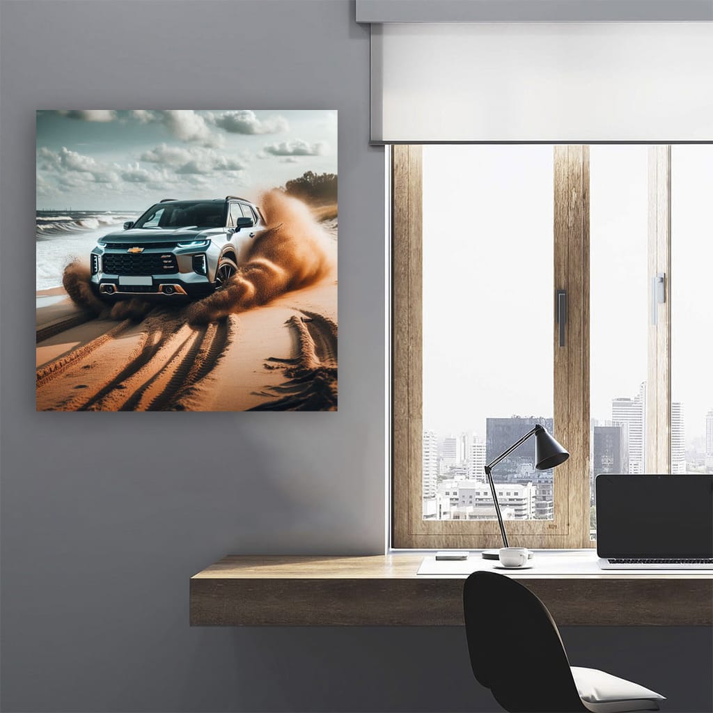 Chevrolet Blazer Drift Wall Art