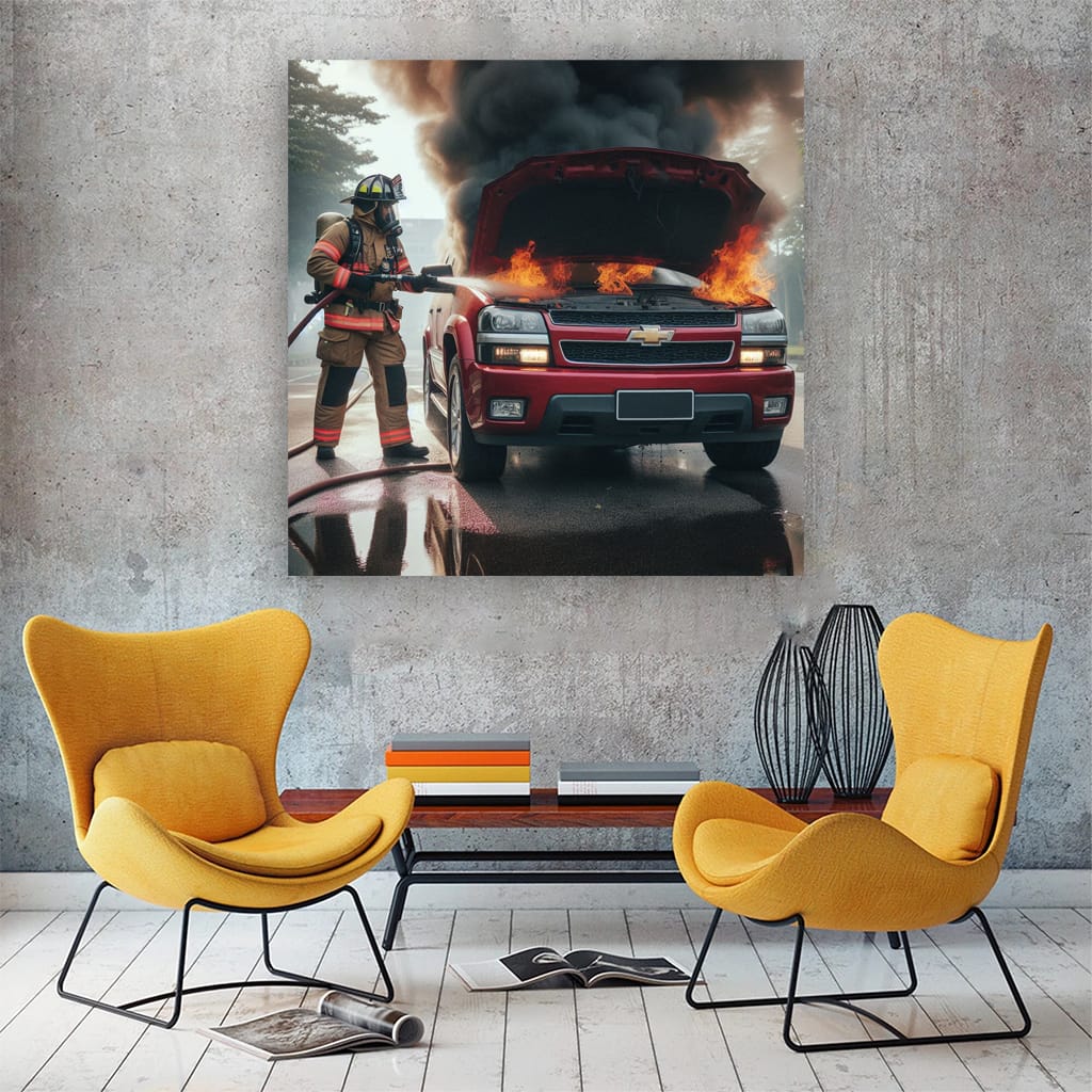 Chevrolet Blazer Fi Wall Art