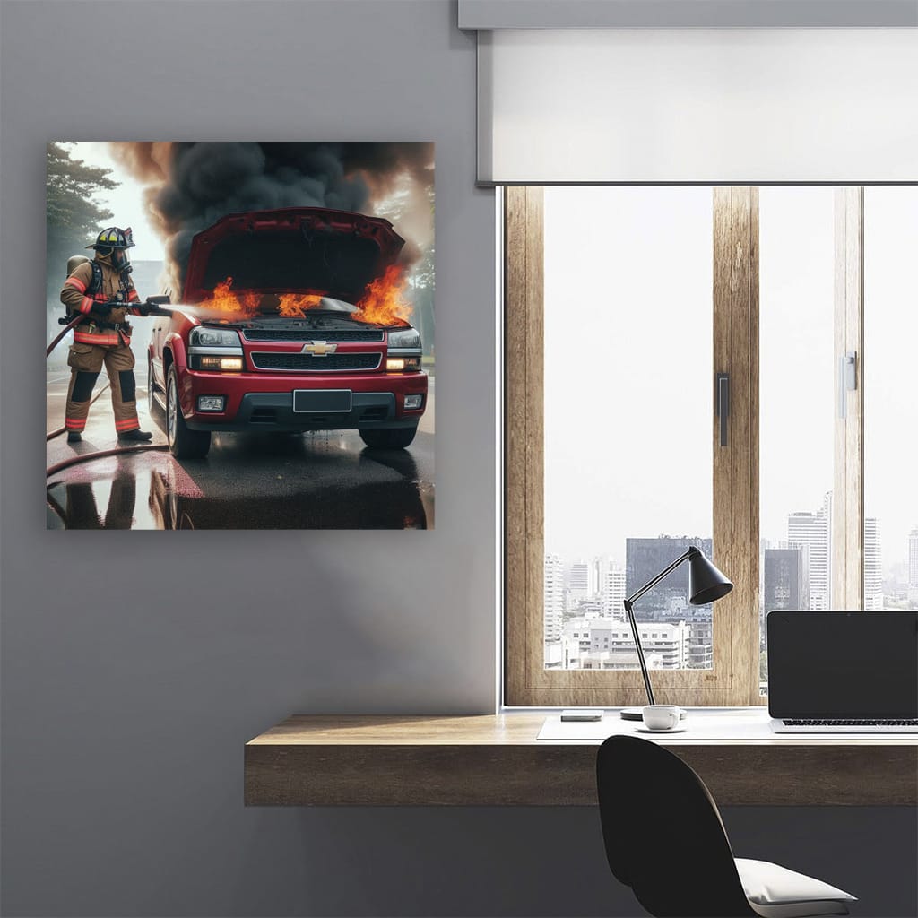 Chevrolet Blazer Fi Wall Art