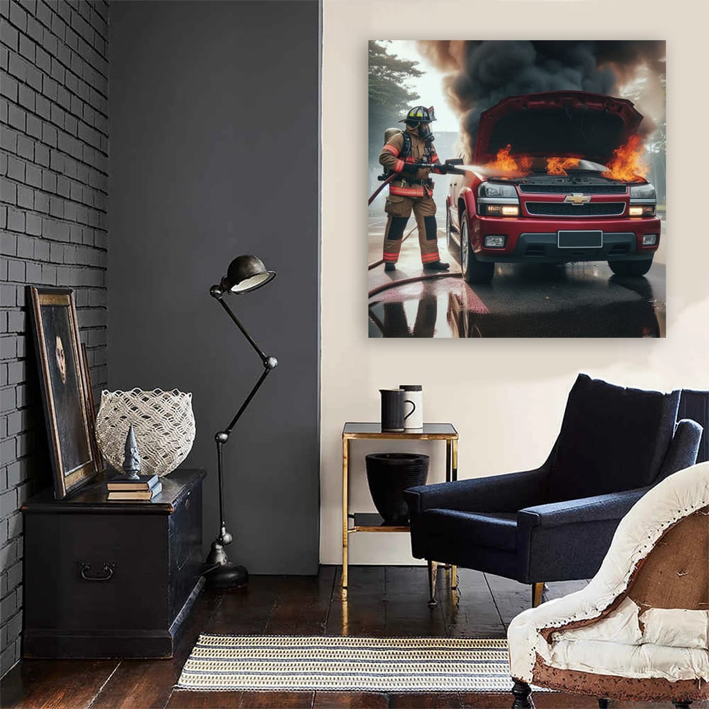 Chevrolet Blazer Fi Wall Art